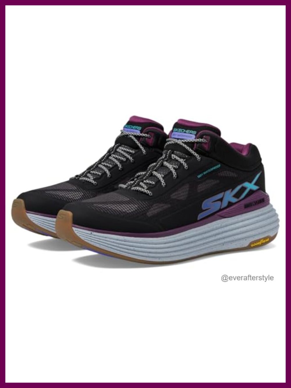 Skechers Max Cushioning Waterproof Hiking Shoes